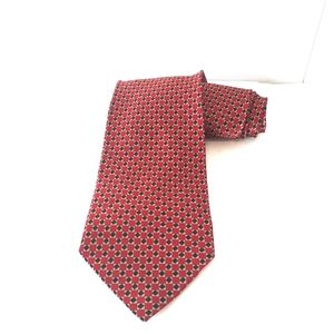 Vintage Tongue Tied Geometric Silk Necktie